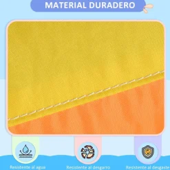 Outsunny - Castillo hinchable 7 en 1