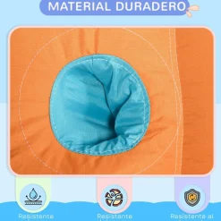 Outsunny - Castillo hinchable Tiburón