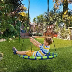 Outsunny - Columpio infantil nido