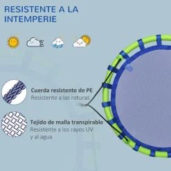 Outsunny - Columpio infantil nido