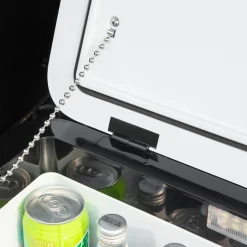 Outsunny - Nevera congelador portatil 25L Blanco