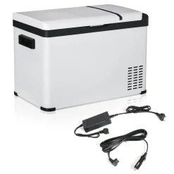 Outsunny - Nevera congelador 30L Blanco