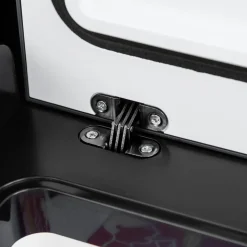 Outsunny - Nevera congelador 45L Negro