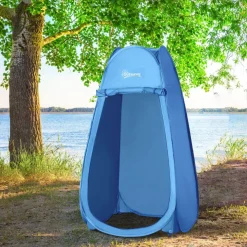 Outsunny - Tienda camping Pop Up Azul