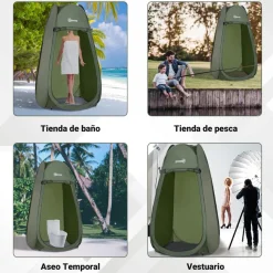 Outsunny - Tienda camping Pop Up Verde