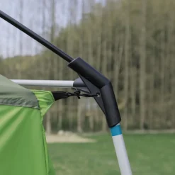 Outsunny - Tienda de campaña familiar 405x305x225 cm Verde