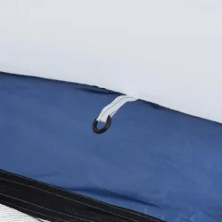 Outsunny - Tienda de camping con mosquiteras 350x350x230 cm Blanco y Azul