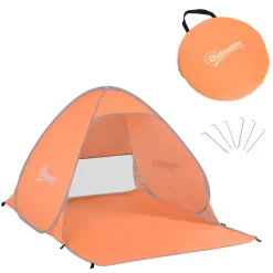 Outsunny - Tienda Pop Up playa Naranja