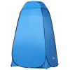 Outsunny - Tienda vestidor plegable 120x120x190 cm Azul