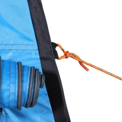 Outsunny - Tienda vestidor plegable 120x120x190 cm Azul