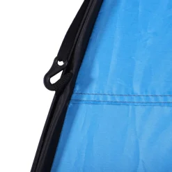 Outsunny - Tienda vestidor plegable 120x120x190 cm Azul