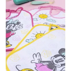 Pack 6 baberos bebé Disney Minnie