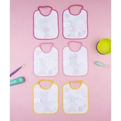 Pack 6 baberos bebé Disney Minnie