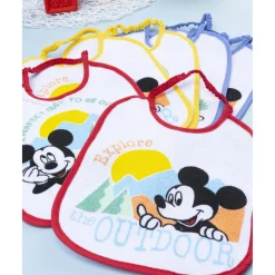 Pack 6 baberos grandes Disney Mickey