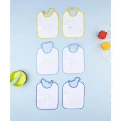 Pack 6 baberos niño Winnie the Pooh (tamaño pequeño)