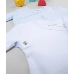 Pack 2 bodies bebé manga larga con dinosaurios