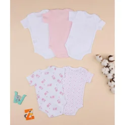 Pack 5 bodies manga corta