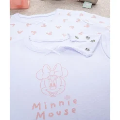 Pack 2 bodies niña Minnie de manga corta