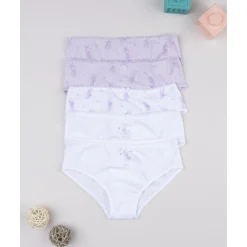 Pack 5 braguitas niña Minnie