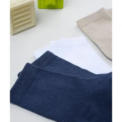 Pack 4 calcetines altos de niño en varios colores