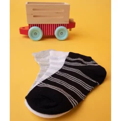 Pack 3 calcetines niño a rayas