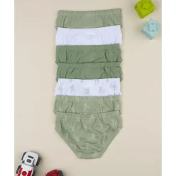 Pack 7 calzoncillos dinosaurio para niño