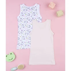 Pack 2 camisetas de tirantes para niña Hello Kitty