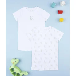 Pack 2 camisetas Dino para niño