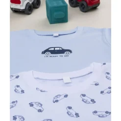 Pack 2 camisetas interiores de coche para niño