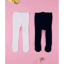 Pack 2 pantis niña algodón