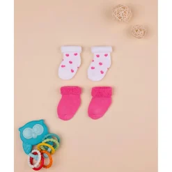 Pack 2 pares calcetines recién nacida