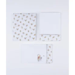 Pack 3 piezas cuna/capazo – Winnie the Pooh all over