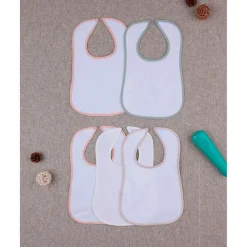 Pack de 5 Baberos de Rizo para Niña