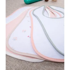 Pack de 5 Baberos de Rizo para Niña