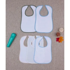 Pack de 5 Baberos Grandes Plastificados