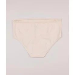 Pack de 2 bragas altas premamá color crema