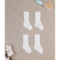 Pack de 2 calcetines primeros días en lana y poliéster suave