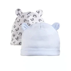Pack de 2 Gorritos para Bebé con Orejitas
