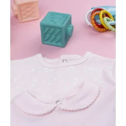 Pack de 3 peleles interlock para niña