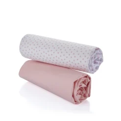 Pack de 2 piezas de sábanas ajustables