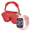 Pack Smartwatch 9 Max + Auriculares Pro Rosa/Rojo