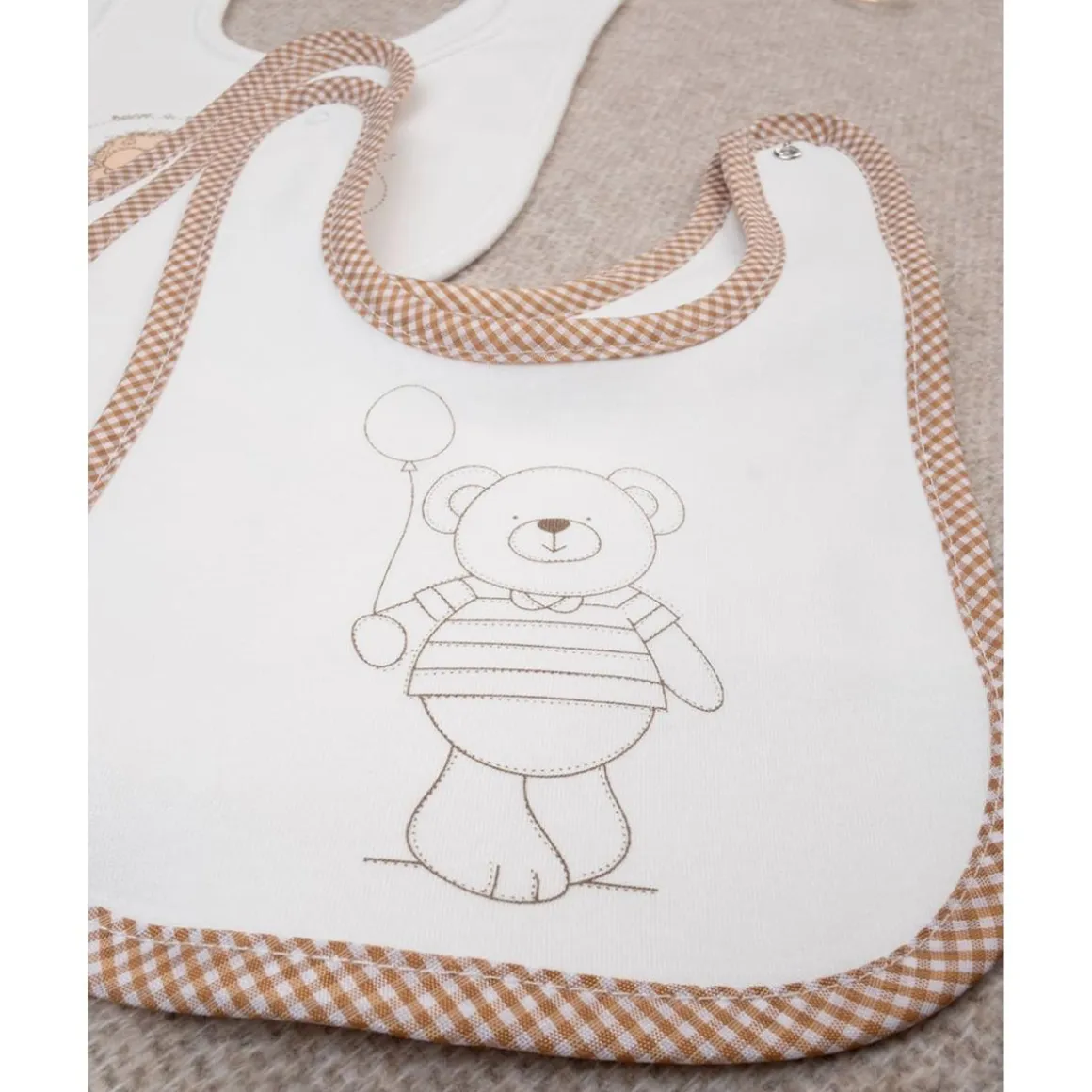 Pack x5 baberos interlock