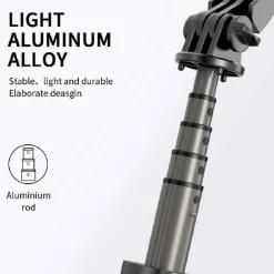 Palo selfie con mando a distancia estabilizador L08