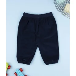 Pantalón azul de felpa ligera niño