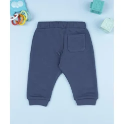 Pantalón azul felpado para niño