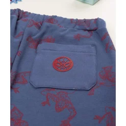 Pantalón azul para niño con Spiderman estampado
