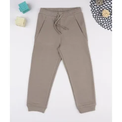 Pantalón largo niño marrón