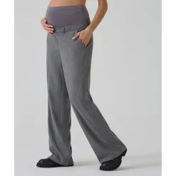 Pantalón premamá gris