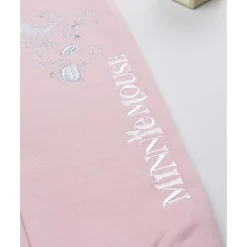 Pantalón rosa para niña con estampado de Minnie