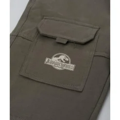 Pantalón verde de niño con bolsillos cargo